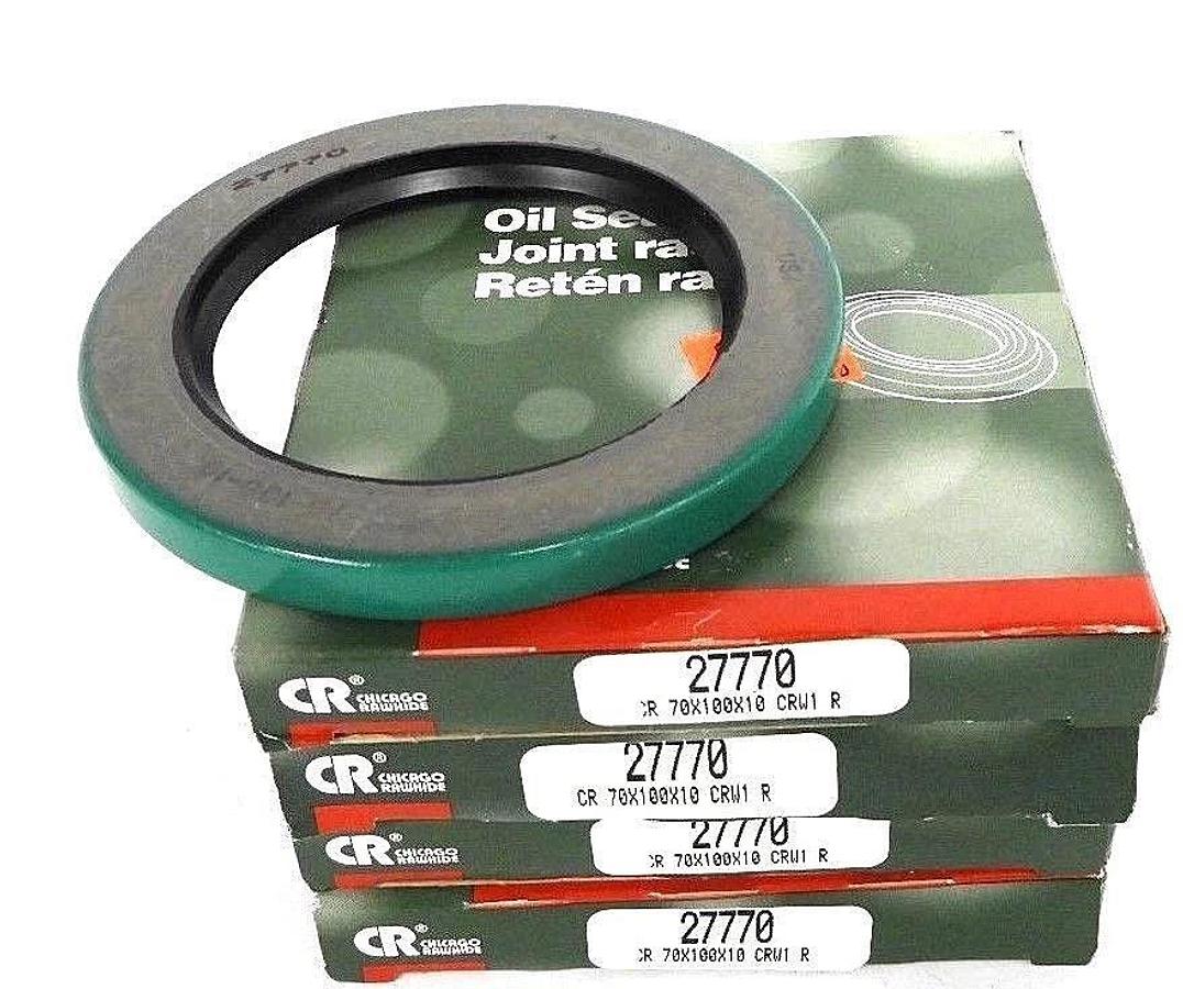 Used LOT OF 4 NIB CHICAGO RAWHIDE 27770 OIL SEALS 70X100X10MM