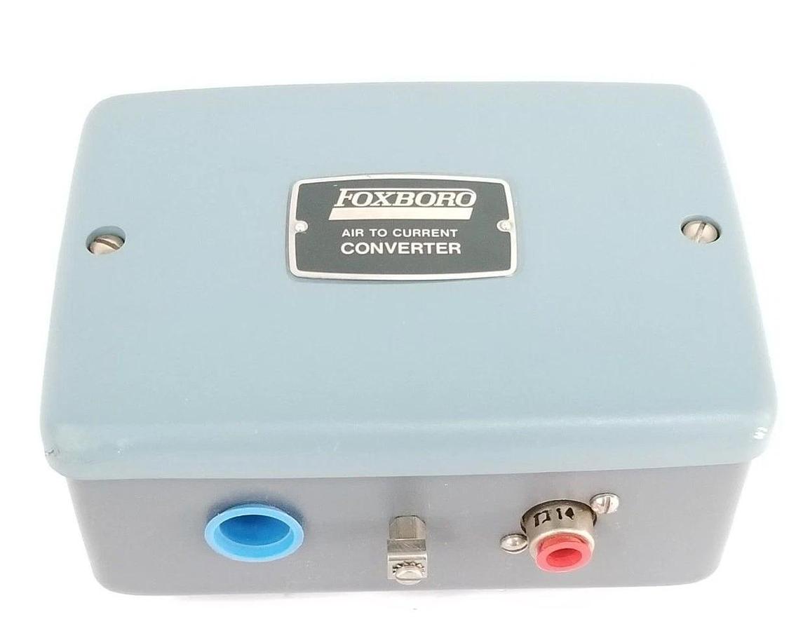 NEW FOXBORO E92-FFN2H AIR TO CURRENT CONVERTER STYLE: A 63-100VDC 3-15PSI