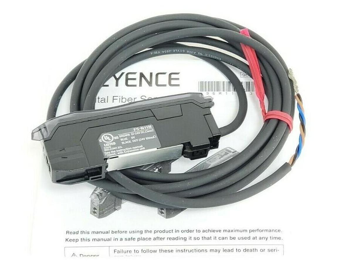NIB KEYENCE FS-N11N FIBER OPTIC SENSOR DIGITAL FSN11N