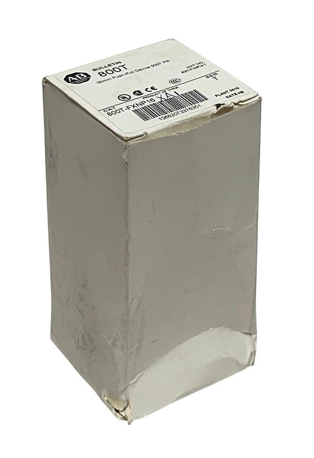 Used ALLEN BRADLEY 800T-FXNP16 /T BULLETIN 800T 30mm PUSH-PULL PUSH BUTTON OEM NSMP
