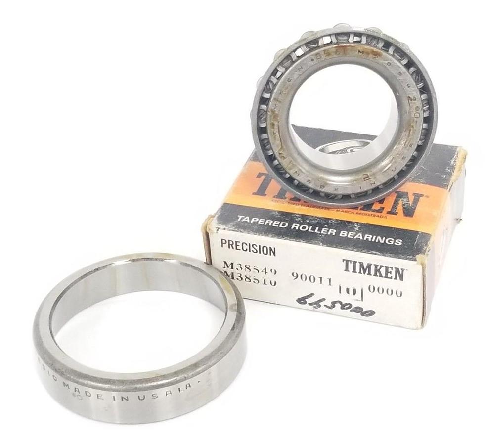 NIB TIMKEN M38549 90011 / M38510 PRECISION ROLLER BEARING ASSEMBLY M38549-90011