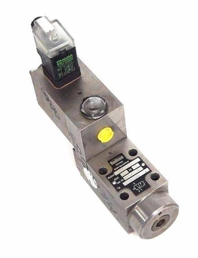 Used HAUHINCO FAB. NR. 11348.05 SOLENOID VALVE TYPE 6546749 MEDIUM HFA