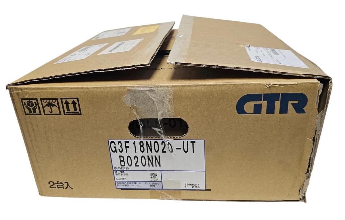(2) NEW NISSEI GTR G3F18N020-UTB020NN Parallel Gearmotors | 3-Phase 4P 200W