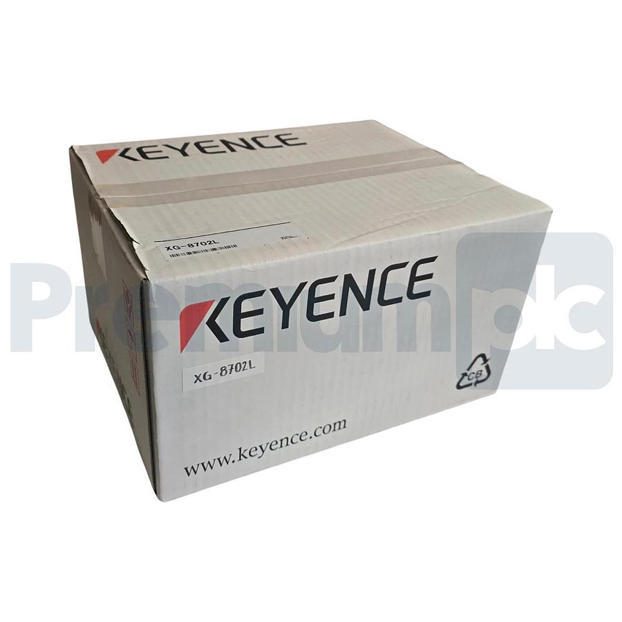 Used KEYENCE XG-8702L MULTI-CAMERA IMAGING SYSTEM/LINE SCAN CONTROLLER w/CA-DC21E F/S