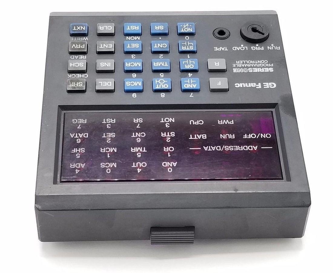 Used GE FANUC IC610PRG105B HANDHELD PROGRAMMER (NO KEYS)