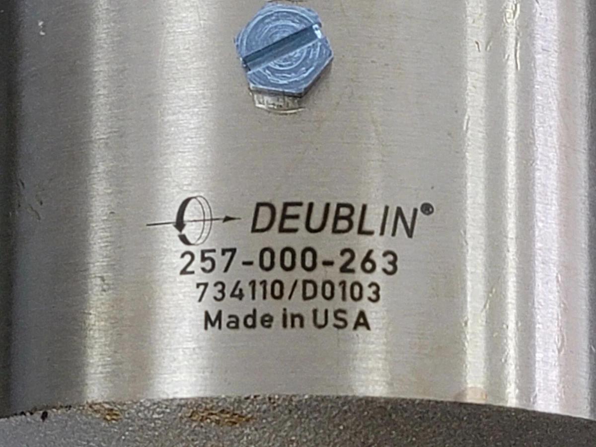 NEW DEUBLIN 257-000-263 ROTARY UNION 257000263 M734110