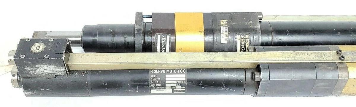 Used LOT OF 2 ATLAS-COPCO BSM 28120A-R2.5 NUTRUNNERS W/ QMR62-32-RT QMR6232TXD5H