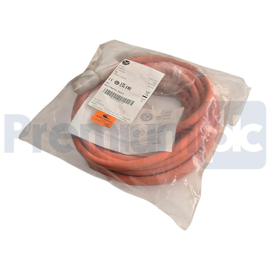 ALLEN BRADLEY 2090-CSBM1DF-14AA10 /B KINETIX 10m MOTOR POWER/BRAKE CABLE NSMP