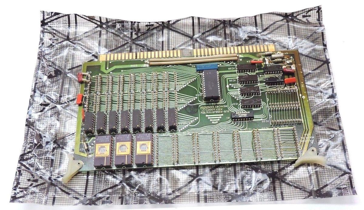 Used AVTRON A11514 MEMORY EXPANDER MODULE ASSY. 630032