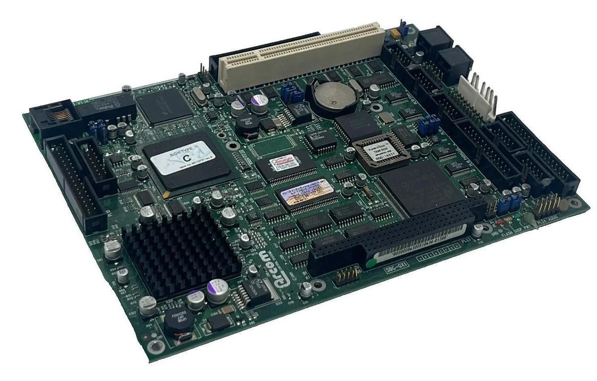 Used Arcom SBC-GX1 Embedded Processor Board - AMD Geode GX1 300MHz - EBX Form Factor