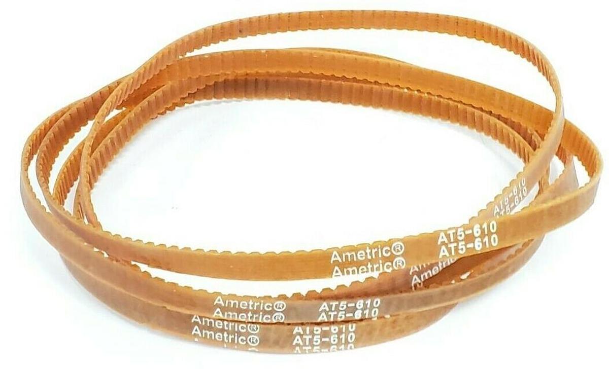 LOT OF 5 NEW AMETRIC AT5-610 BELTS AT5610