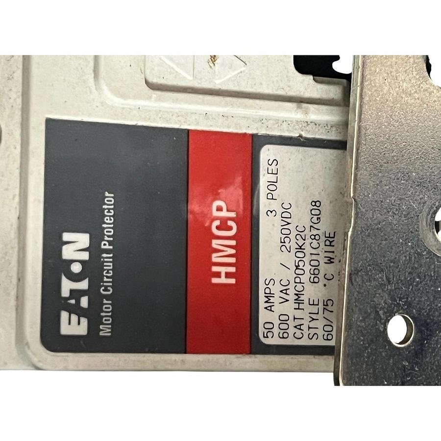 Used Allen-Bradley 2113B Size 2 MCC Bucket FVNR 25HP 480V Eaton HMCP050K2C 50A 509-CO