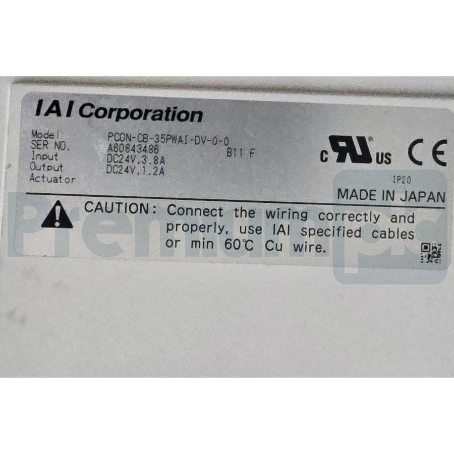 IAI PCON-CB-35PWAI-DV-0-0 | PCON-CB Power CON Controller DeviceNet 24VDC NSNP