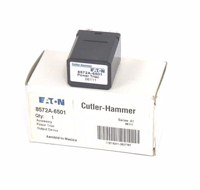 NIB CUTLER HAMMER 8572A-6501 SERIES A POWER TRIAC OUTPUT DEVICE RAMB-202Z