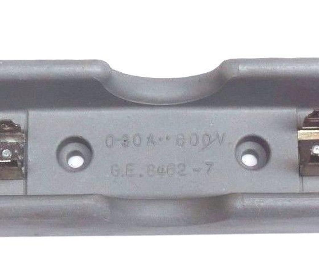 Used LOT OF 3 NEW GENERAL ELECTRIC GE8462-7 FUSE HOLDERS 0-30A 600V GE84627