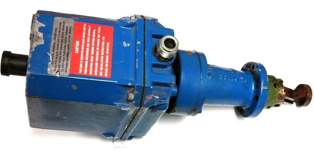 Used ELECTRIPOWR MAR122M-30 ELECTRIC ACTUATOR MOTOR MAR122M30 WITH BL01122