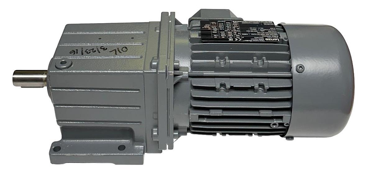 Used LENZE GST04-2M VBR 071C42 / MDEMAXX 071-42 / 15272455 HELICAL GEAR MOTOR USNP