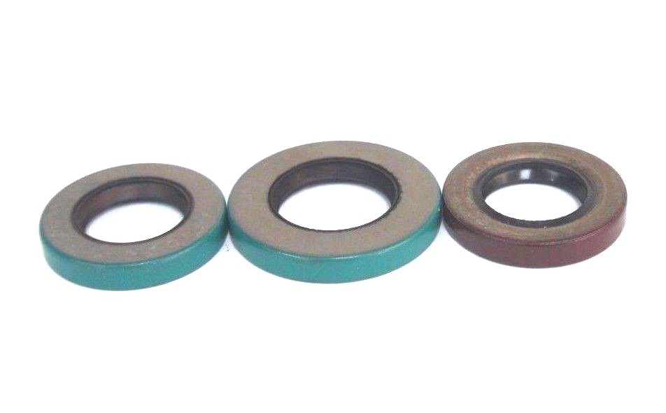 Used LOT OF 3 NEW NATIONAL & CHICAGO RAWHIDE OIL SEALS 471570 , 8702 , 9998