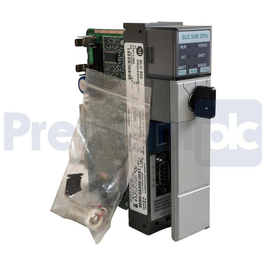 Used Allen Bradley 1747-L552 /C SLC 500 5/05 32k Controller EtherNet/IP Rev. C USPI
