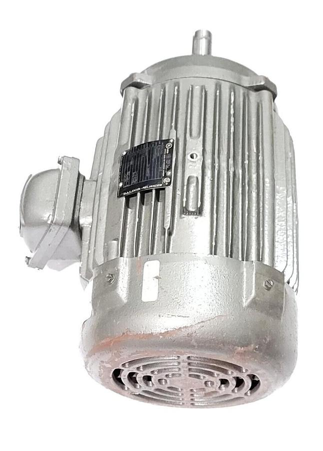 Used BALDOR RELIANCE ELECTRIC B94516435 ELECTRIC MOTOR 10HP 07N584W723G1
