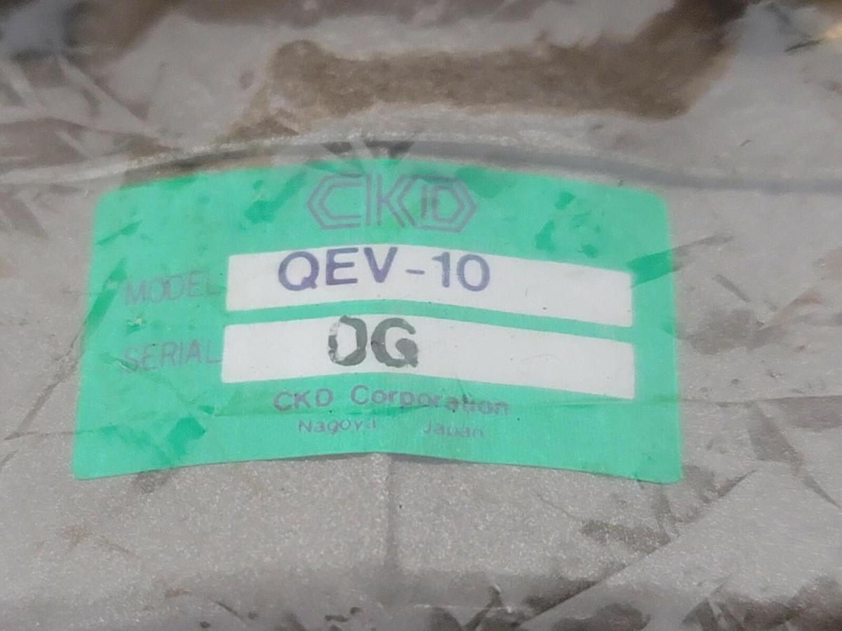 NIB CKD QEV-10 QUICK EXHAST VALVE QEV10