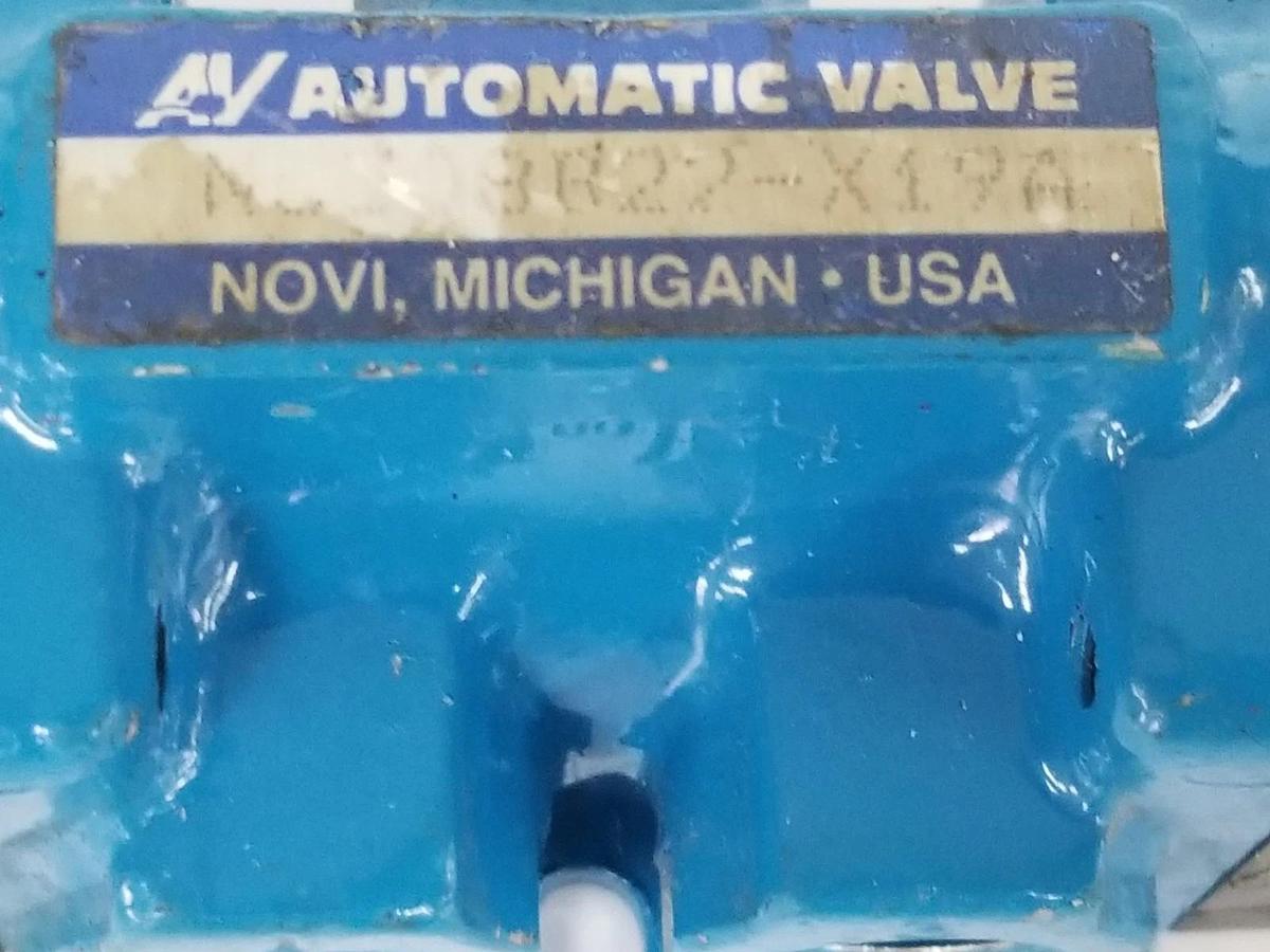 Used AUTOMATIC VALVE N6308B22-X19A SOLENOID VALVE 110/120V 50/60HZ 150PSIG MAX