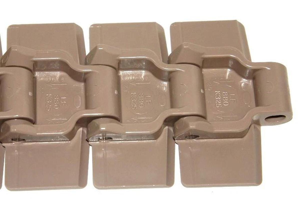 Used NIB UNI CHAINS 99LF880K325ABC CONVEYOR CHAIN LF 880-K325 ABC 10 FT POM-LF