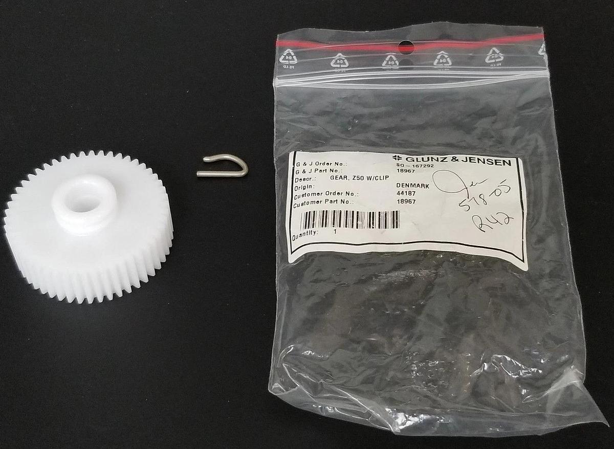 NEW GLUNZ & JENSEN 18967 GEAR, Z50 W/ CLIP