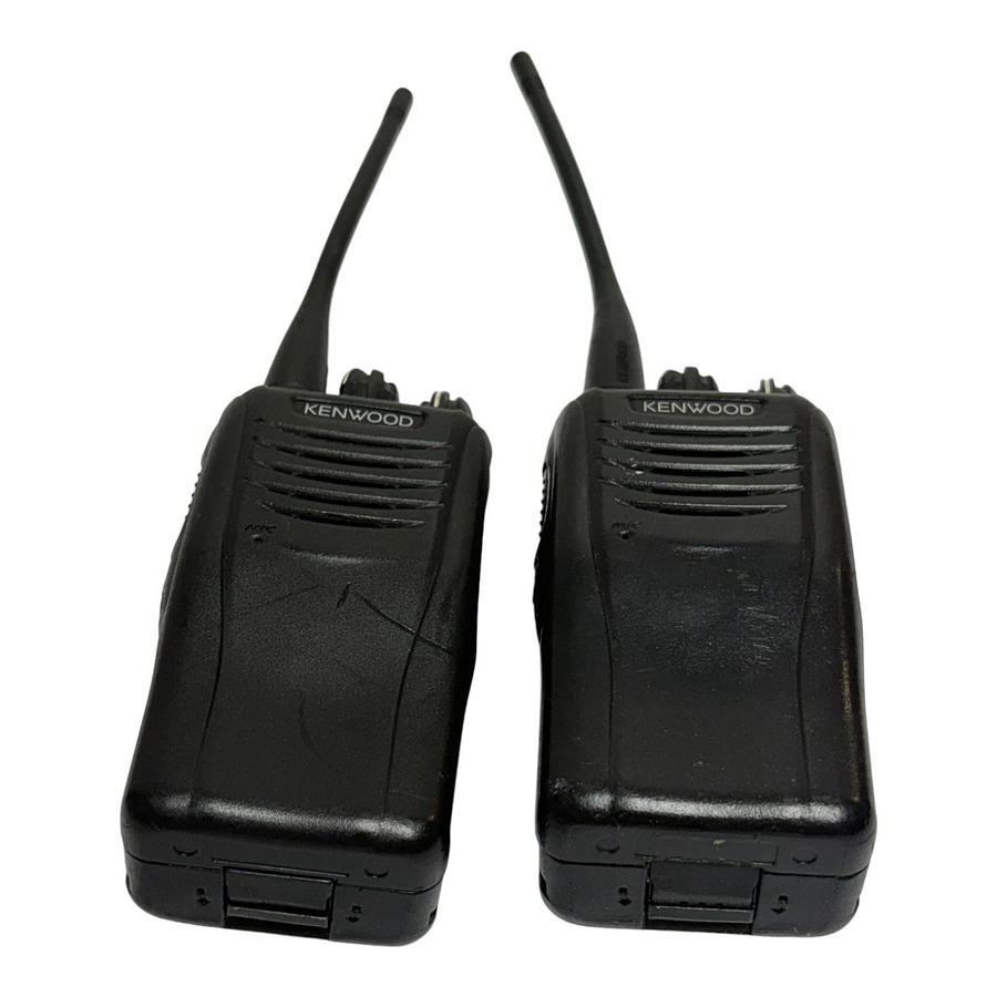 Used Kenwood ProTalk TK-3360-K UHF Two Way Radio Transceivers - Lot of 2