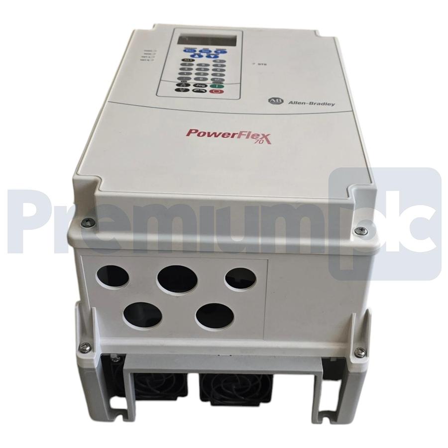 Used Allen Bradley 20AD011C3AYNANC0 /A PowerFlex 70 AC Drive 3Ph 480V 7.5HP (read)