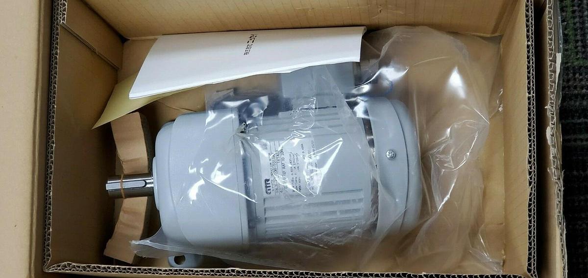 Used NIB NISSEI GTR G3LB-22-100-T010AX 3-PHASE INDUCTION MOTOR MFG. NO. 81226960001