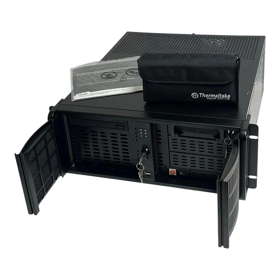 Intel S5000 Dual LGA771 4U Rackmount Server 675W Thermaltake Hotswap New Surplus