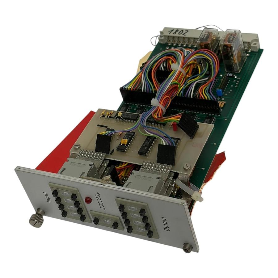 Used Fraba LP588b Prog Limit Switch Input Output Module Torwegge 1789 Vintage