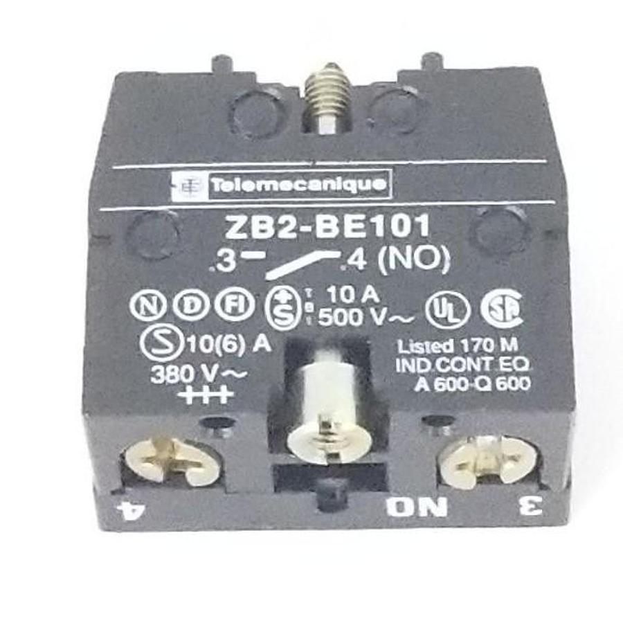 LOT OF 8 NEW TELEMECANIQUE ZB2-BE101 CONTACT BLOCKS, ZB2BE101