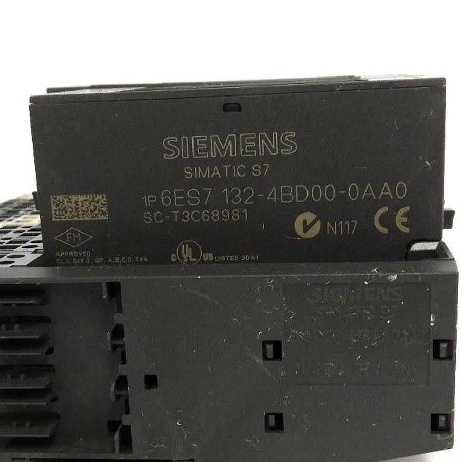 Used SIEMENS 5136-DNS-200S REV. 02.004, 6ES7 138-4CB10-0AB0, 6ES7 131-4BD01-0AA0