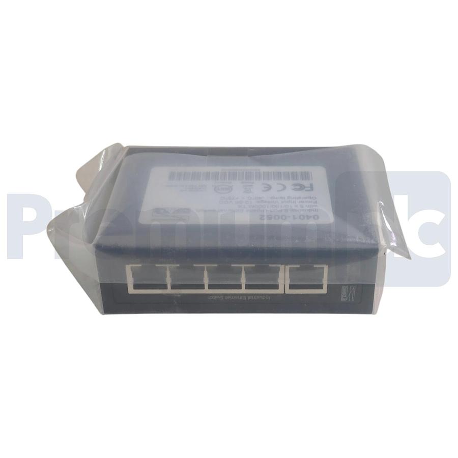 Used Dinkle 0401-0052 Industrial 5-Port RJ-45 Gigabit Ethernet Switch 12-56VDC NSMP