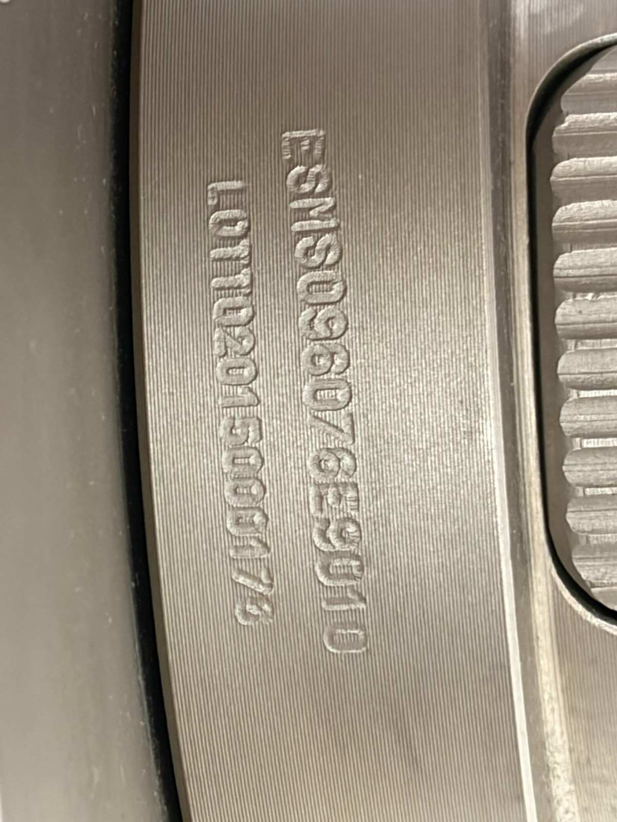 Used Casrem Torque Activated Mechanical Core Chuck 3 Inch 1150Nm 18000N Made in Italy