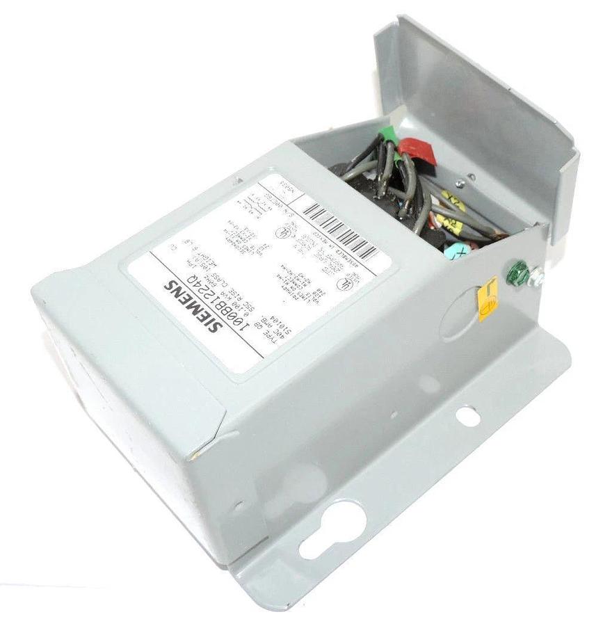 Used SIEMENS 100BB1224Q BUCK-BOOST TRANSFORMER TYPE: QB, 0.100 KVA, 60HZ, 1PH