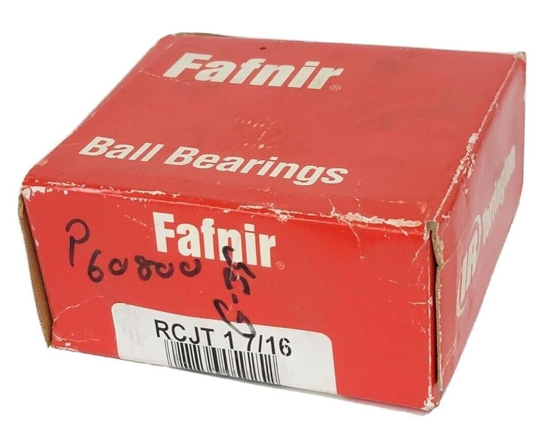 Used NEW FAFNIR TIMKEN RCJT 1 7/16 BOLT FLANGE W/ SELF-LOCKING COLLAR RCJT1716