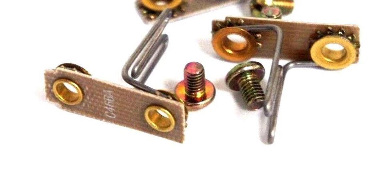 BOX OF 3 NEW GENERAL ELECTRIC CR123C466A HEATER ELEMENTS W/ 4 SCREWS C466A