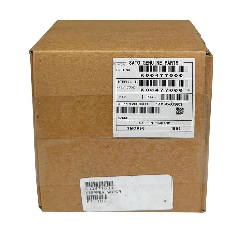 Used SATO K00477000 OEM STEPPER MOTOR FOR PRINTER SPARE PART 17PM-K049UP06CN NSFS