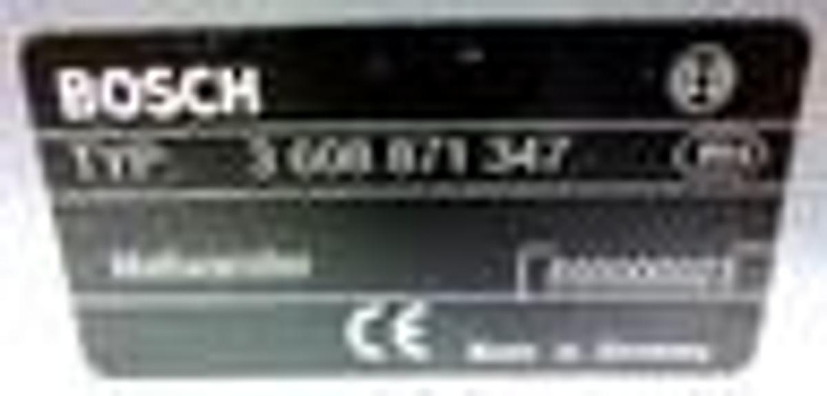 Used NEW BOSCH 3 608 871 347 MEASUREMENT CONVERTER 3608871347
