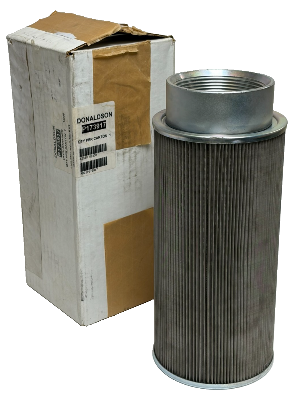 Used New Donaldson P173917 Hydraulic Filter Suction Sump Strainer SEC-100-3-100-RV3