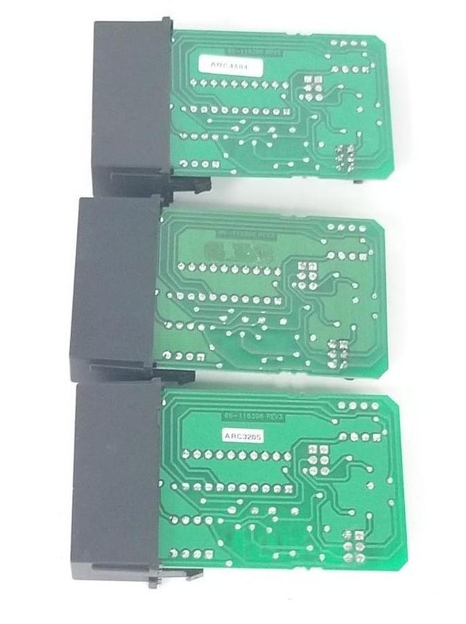 Used LOT OF 3 SIMPSON / GOODMAN 06-116396 INPUT BOARDS REV. 3, 06116396