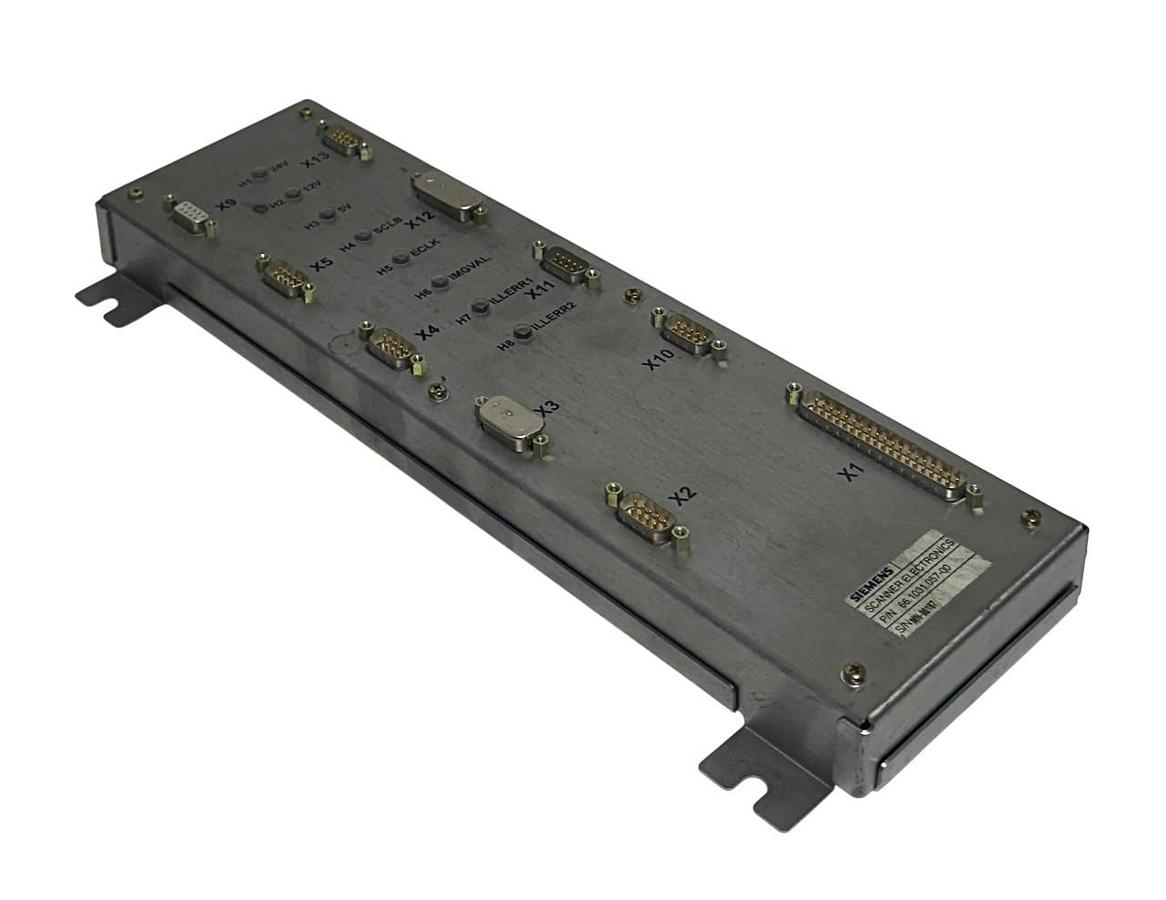 Used SIEMENS SVTRONICS 66.1031.057-00 / 66103105700 10-PORT SCANNER MODULE USNP