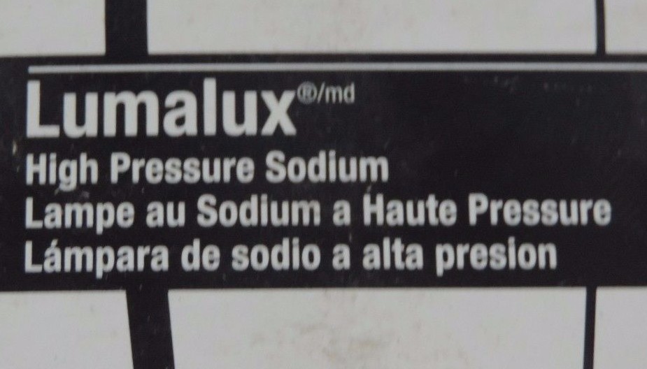 Used LOT OF 2 NIB SYLVANIA ET18 LUMALUX HIGH PRESSURE SODIUM BULB