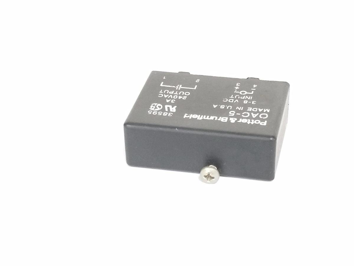 Used POTTER & BRUMFIELD OAC-5 I/O MODULE 3A, 240VAC OAC5