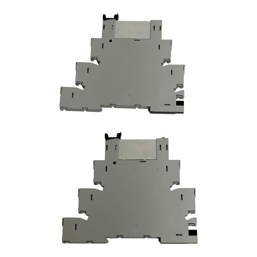 Used New Allen-Bradley 700-HLT1U24 Terminal Block Relay Lot of 2 Ser A 24V