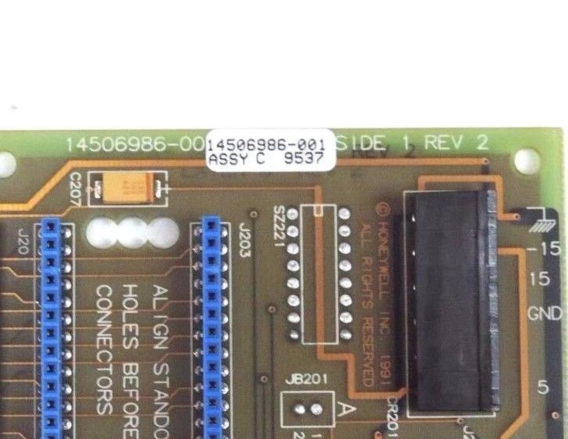 NIB HONEYWELL 14506986-001 ASSY C. ANALOG EXPANSION BOARD 9537, R7044
