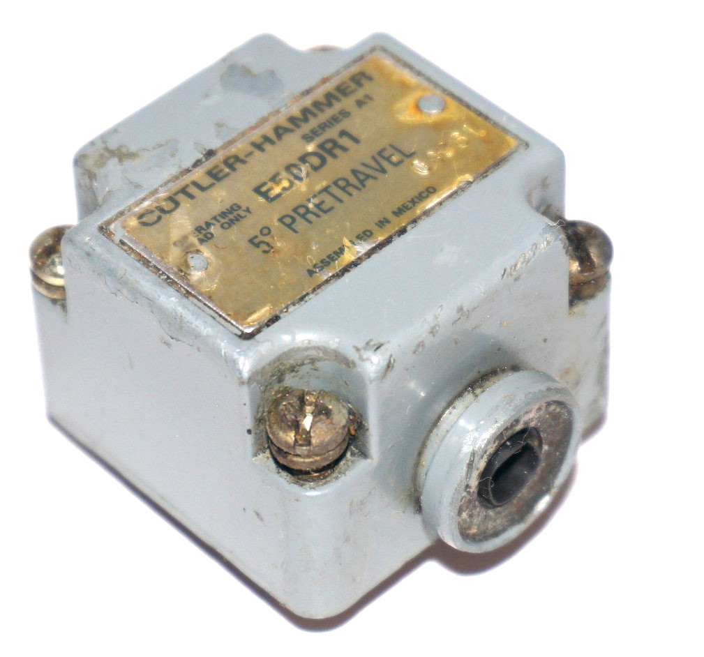 Used CUTLER-HAMMER E50DR1 OPERATING HEAD E50-DR1 SERIES A1